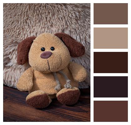 Brown Stuffed Animal Stuff Dog Image